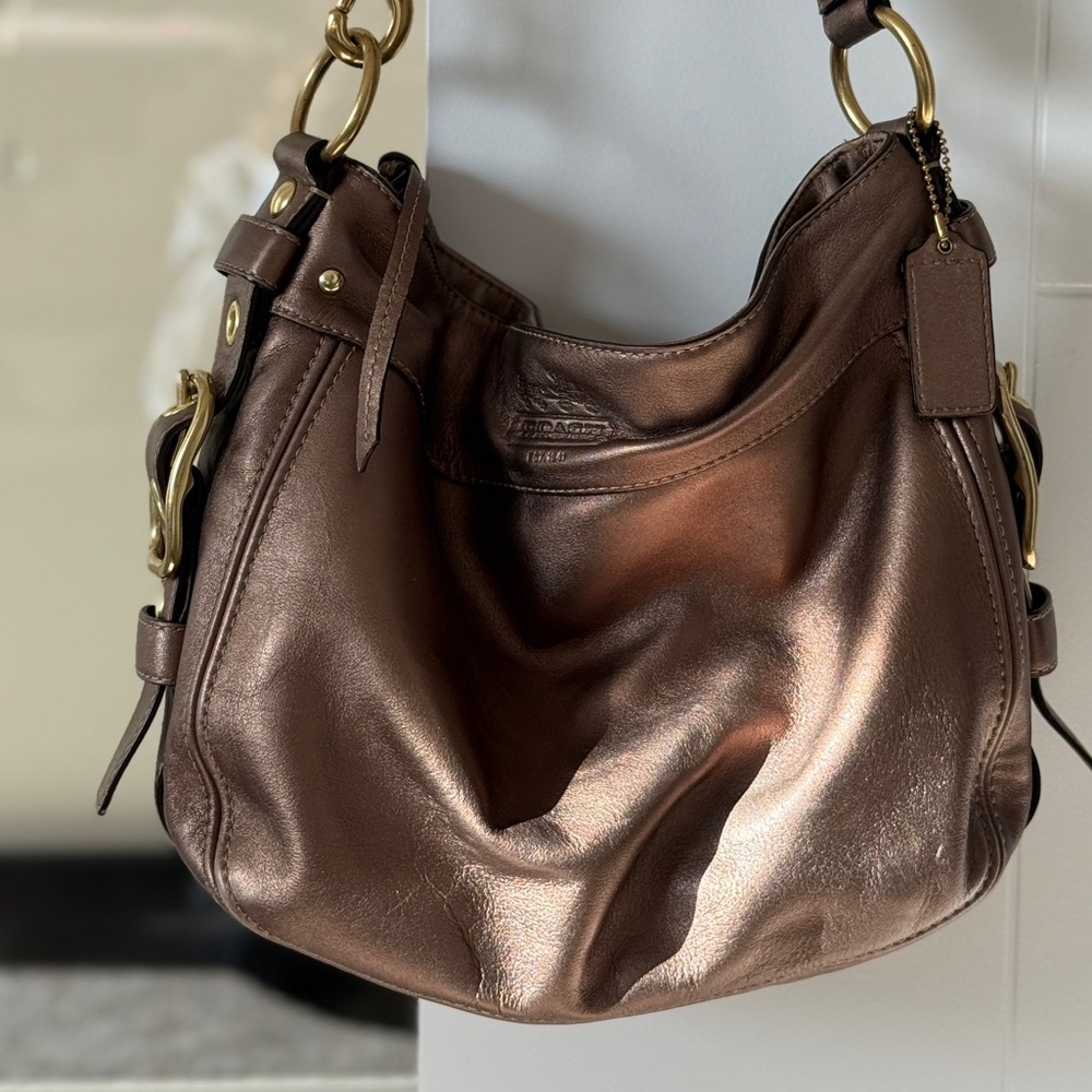 Stunning Bronze Medium Coach Zoe 12671